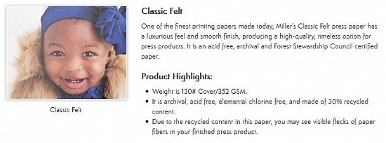 Set of 25 5x7" Flat Double Sided Cards